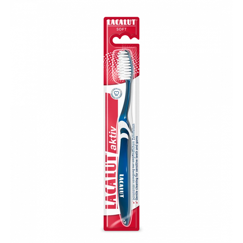 Lacalut Active Toothbrush – Multi-Color, 1 Piece Soft Care