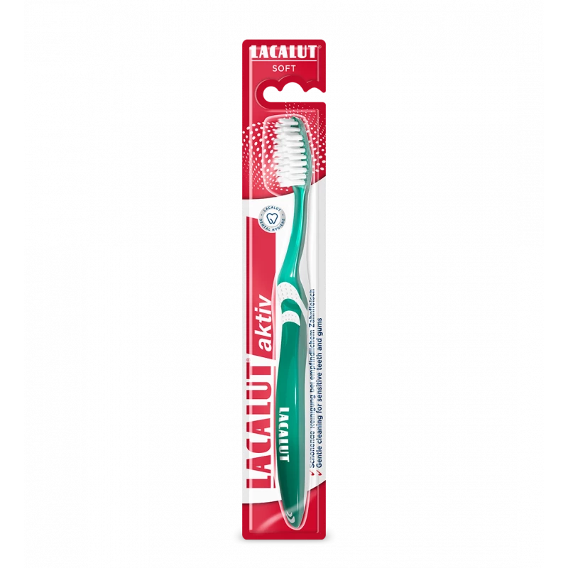 Lacalut Active Toothbrush – Multi-Color, 1 Piece Soft Care