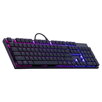 لوحة مفاتيح الألعاب الميكانيكية Cooler Master SK650 LOW PROFILE RGB (عربي)