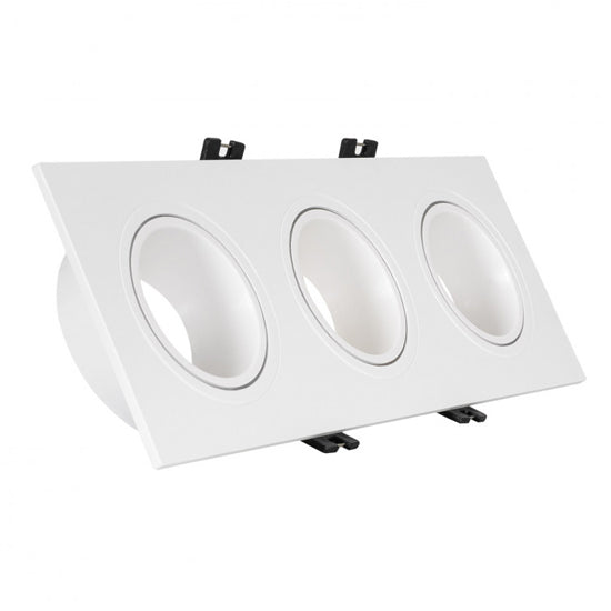 Triple White Plastic Spot Frame 25.29.32.9cm Vetro VE-0047 Triple White Plastic Spot Frame 25.29.32.9cm Vetro VE-0047