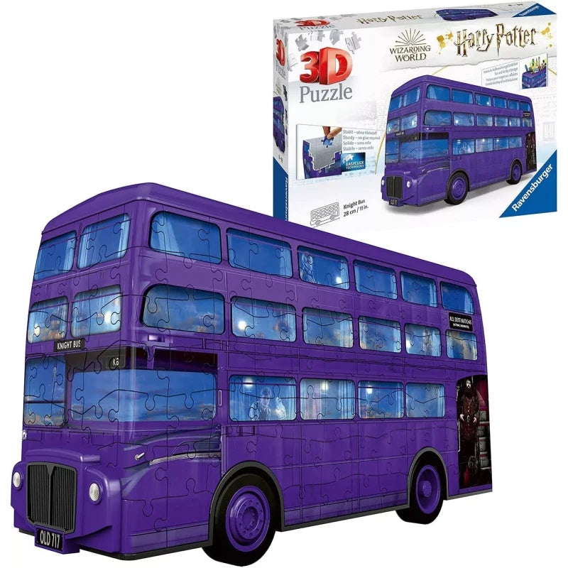 أحجية 3D حافلة Knight Bus هاري بوتر من Ravensburger 216 قطعة