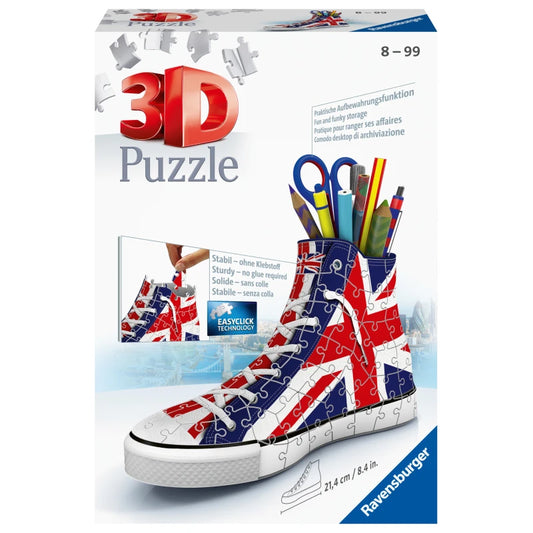 أحجية ثلاثية الأبعاد حذاء Union Jack Ravensburger 108 قطعة