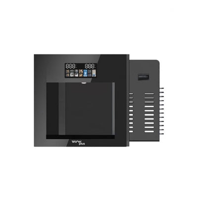 WaterPlus Built-in Digital Water Cooler with Black Glass Panel & Full Temperature Control – B2024-D
