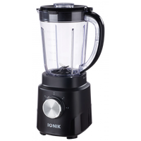 IONIK Stand Blender & Grinder – 600W, 1.5L, 2 Speeds + Pulse