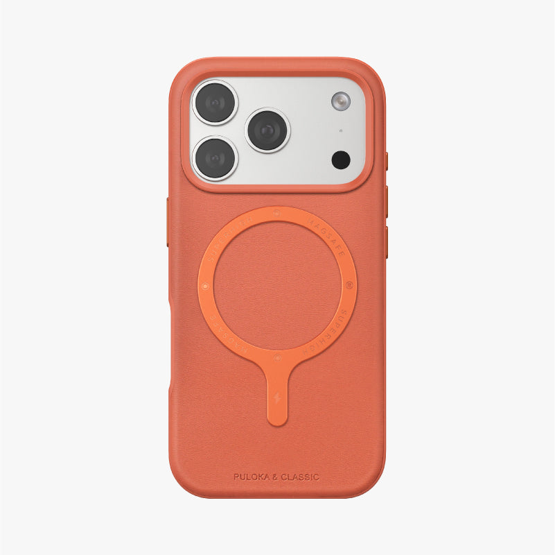 Puloka X1-S01 Magnetic Ring Case – MagSafe Compatible | PU Leather