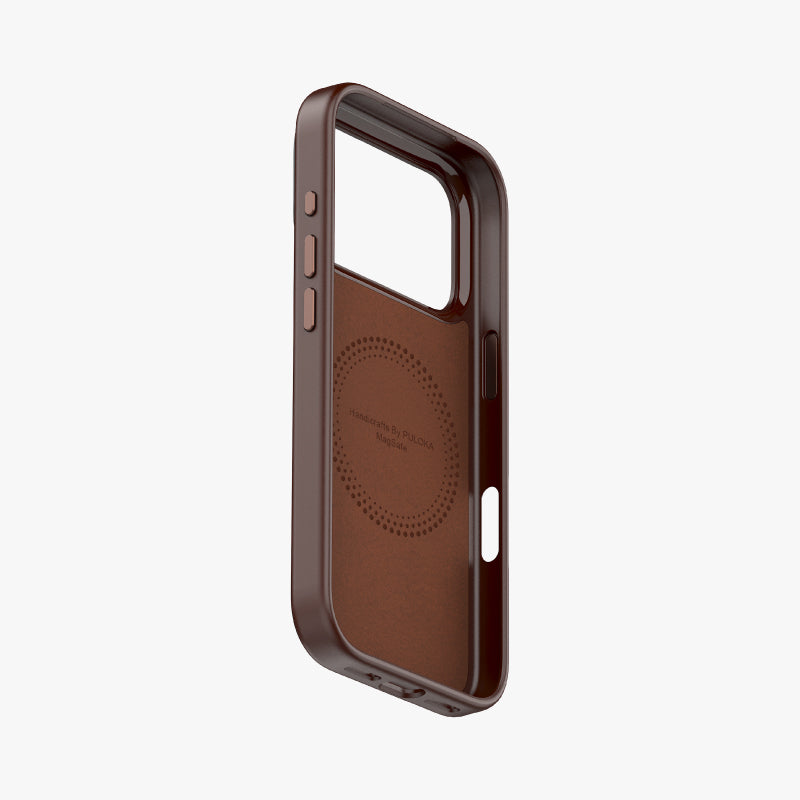 Puloka X1-S01 Magnetic Ring Case – MagSafe Compatible | PU Leather