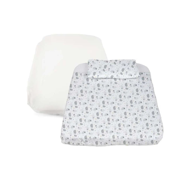 Chicco Next2Me Forever Grey Sheep 3 Piece Baby Bedding Set Chicco Next2Me Forever Grey Sheep 3 Piece Baby Bedding Set