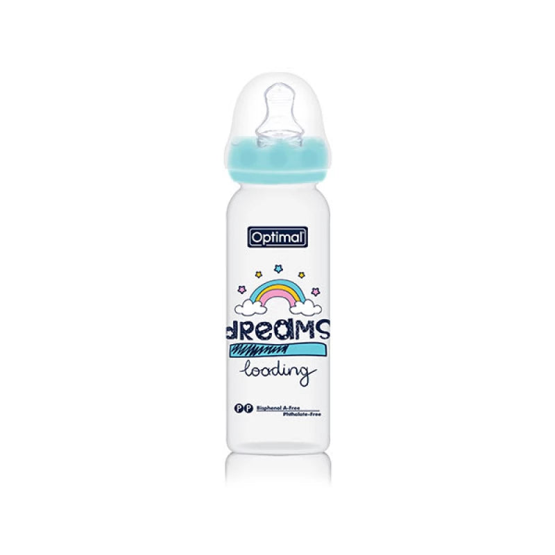 Optimal Narrow Neck Orthodontic Baby Bottle 240ml BPA-Free Optimal Narrow Neck Orthodontic Baby Bottle 240ml BPA-Free