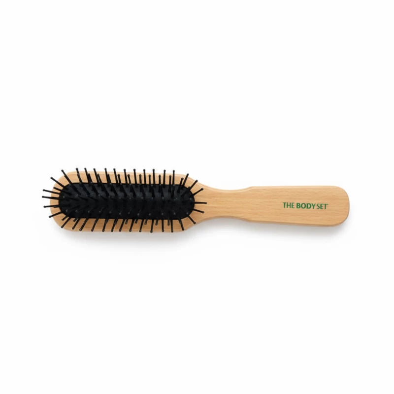 Small Oval Beech Wood Hair Brush – All Hair Types Small Oval Beech Wood Hair Brush – All Hair Types