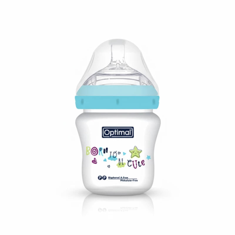 Optimal Mamilla 210ml Anti-Colic Baby Bottle – Blue/Green/Pink Optimal Mamilla 210ml Anti-Colic Baby Bottle – Blue/Green/Pink