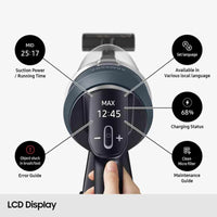 Samsung Jet 95 Pro Cordless Vacuum Cleaner 210W - 60 Min Runtime with Pet Tool