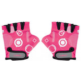 Globber Toddler Gloves – Fuchsia Shapes
