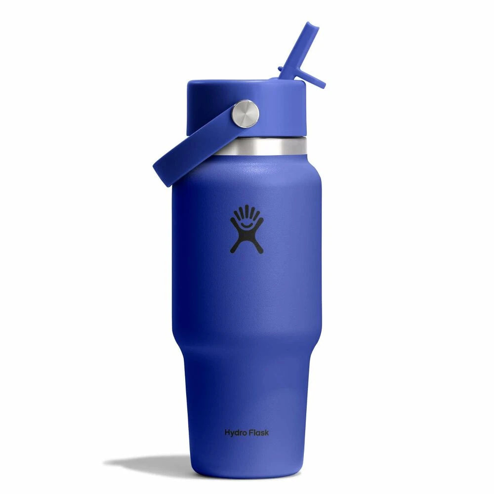 Hydro Flask 24oz Capri Blue Straw