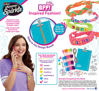 Shimmer 'n Sparkle BFF Friendship Bracelets – DIY Kit