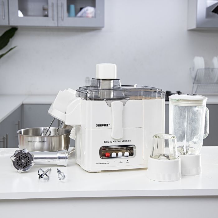 Geepas 10-in-1 Food Processor 400W 1.5L Juicer Geepas 10-in-1 Food Processor 400W 1.5L Juicer