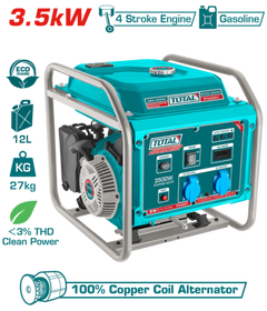 Total Inverter 3.5KW Gasoline Generator Reliable Power