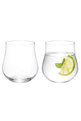 Madame Coco Mathilda Crystal Water Glass Set – 4 Pieces, 350ml