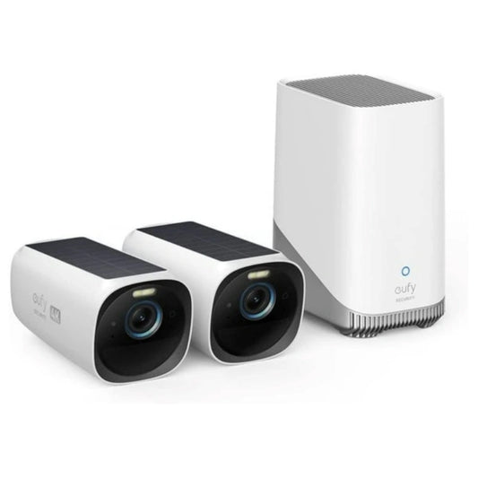 Anker EufyCam 3 4K Wireless Security Camera Kit 2 Pack - White