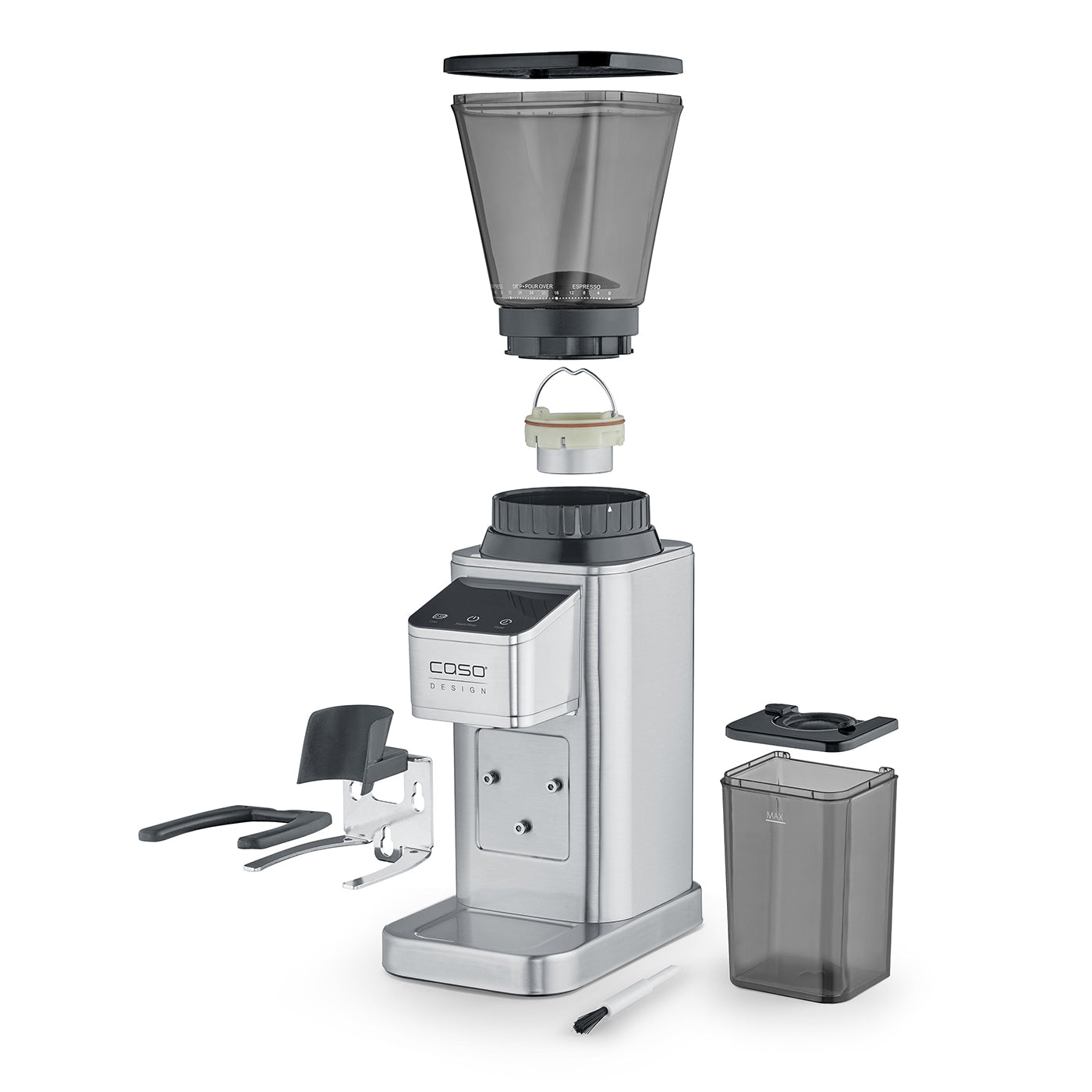 Caso Baristachef Electric Coffee Grinder With Digital Screen 150W