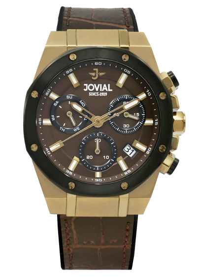 JOVIAL 18514GGRC40E MEN WATCH