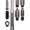 سيسوتيك CeramicCare AirGlam Black 8 في 1 — 1400W Coanda بالكيراتين وزيت اللوز للعناية أثناء التصفيف