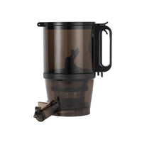 Geepas 1.0L Slow Juicer, 140mm Feeding Tube, Copper Motor, Black GSJ44019UK