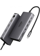 UGREEN USB-C Hub 11-in-1 with Dual 4K HDMI, PD, RJ45