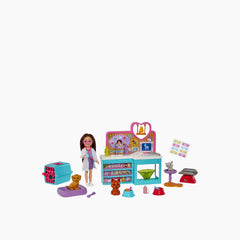 Barbie Club Chelsea Can Be Pet Vet Playset