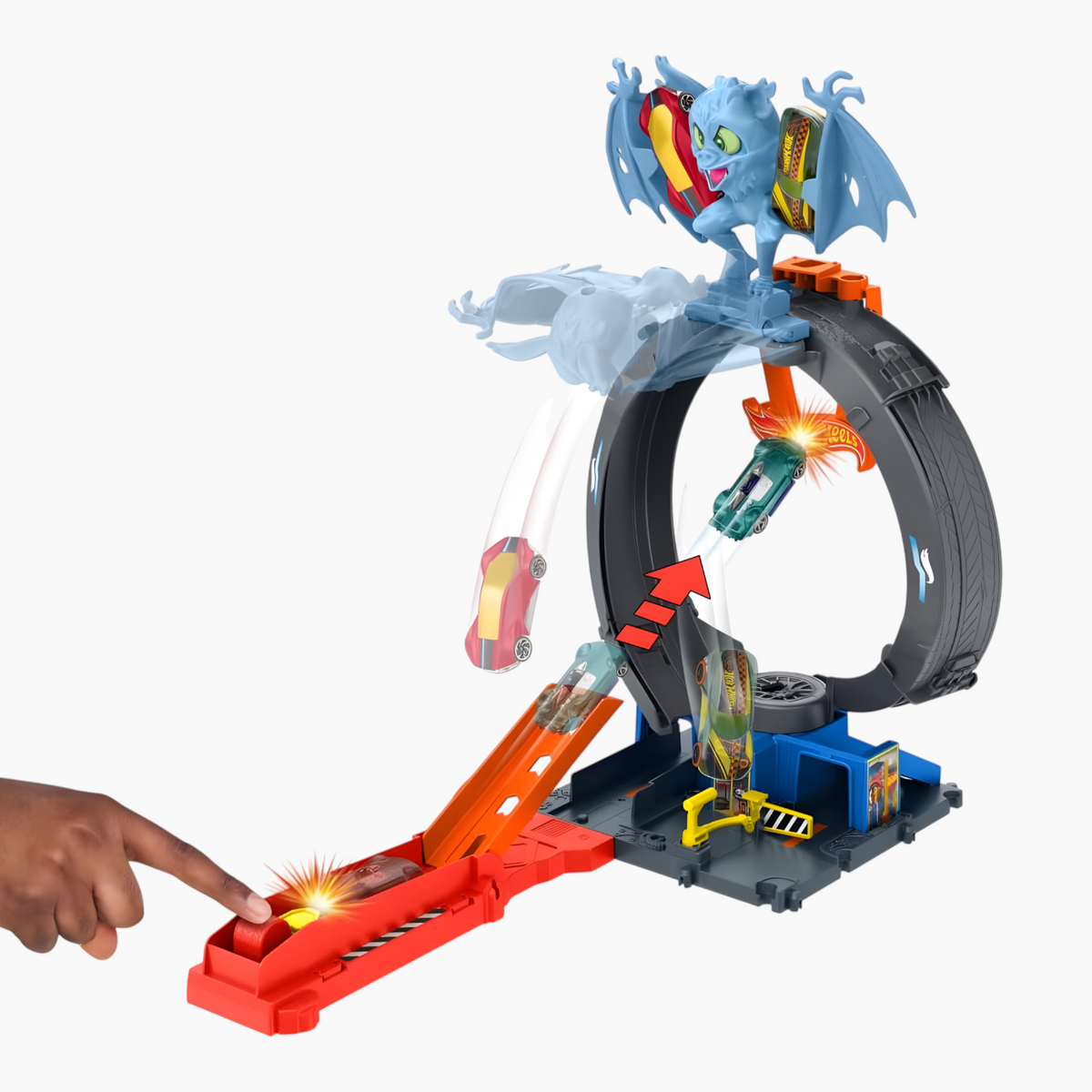 Hot Wheels City Bat vs Tire Shop – Assorted