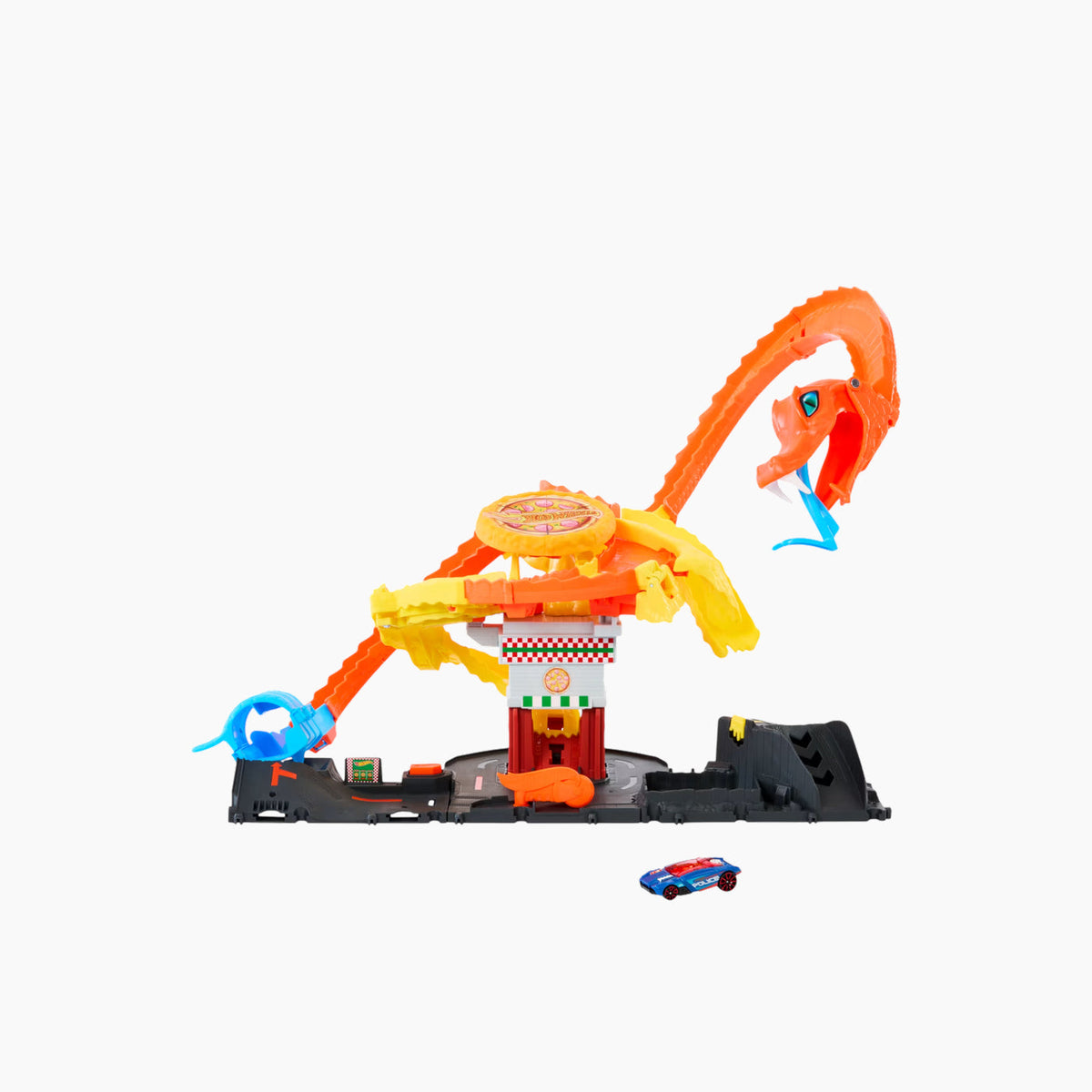 Hot Wheels City Snake & Pizza Shop