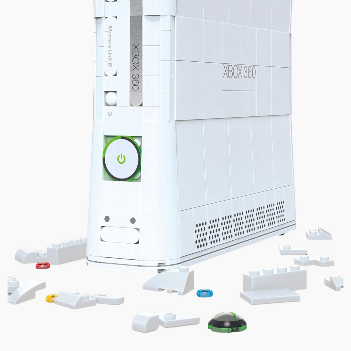 Mattel Microsoft Xbox 360 Collector Blocks Building Set 1342 Pcs