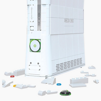 Mattel Microsoft Xbox 360 Collector Blocks Building Set 1342 Pcs