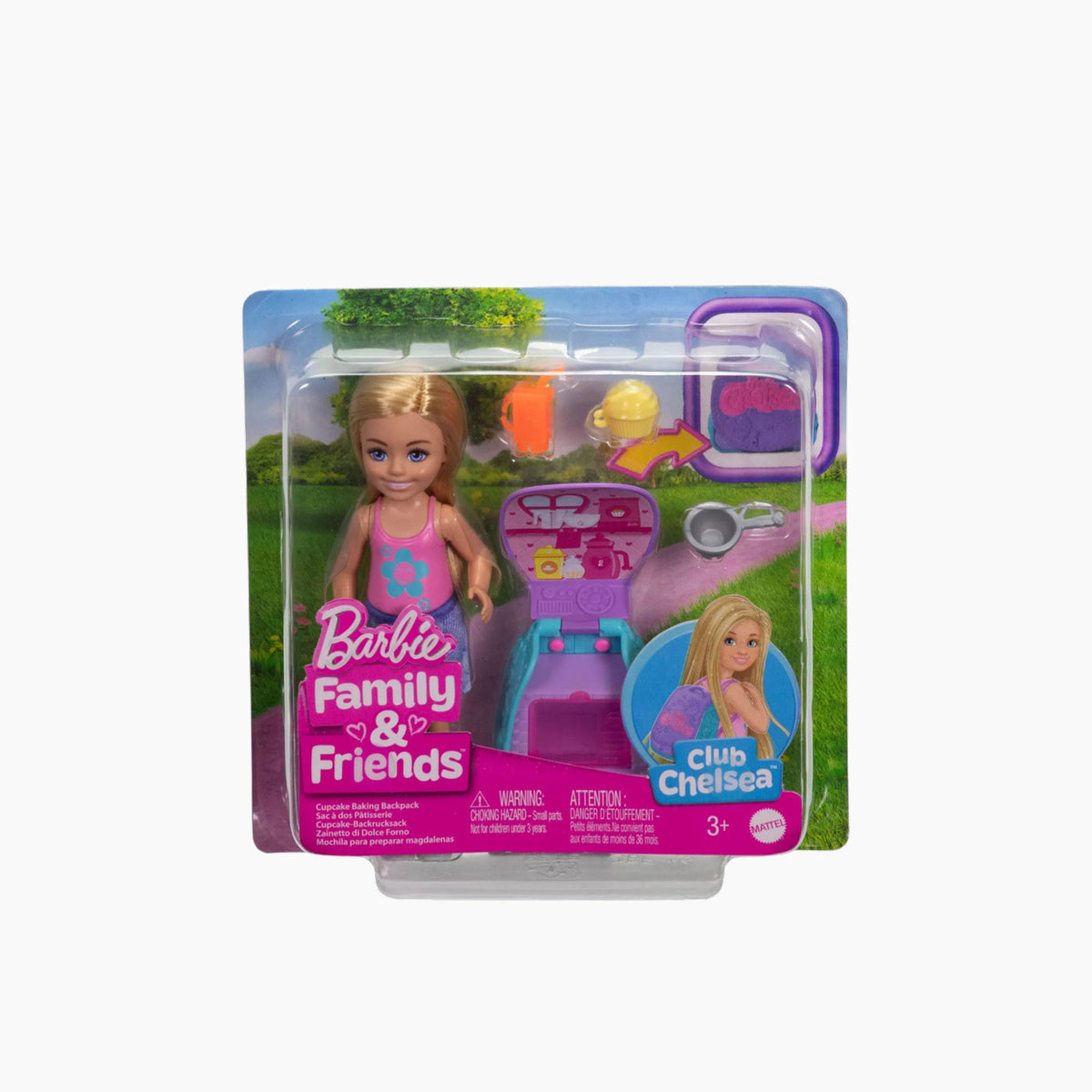 Barbie Club Chelsea Backpack Surprise – Blonde Doll