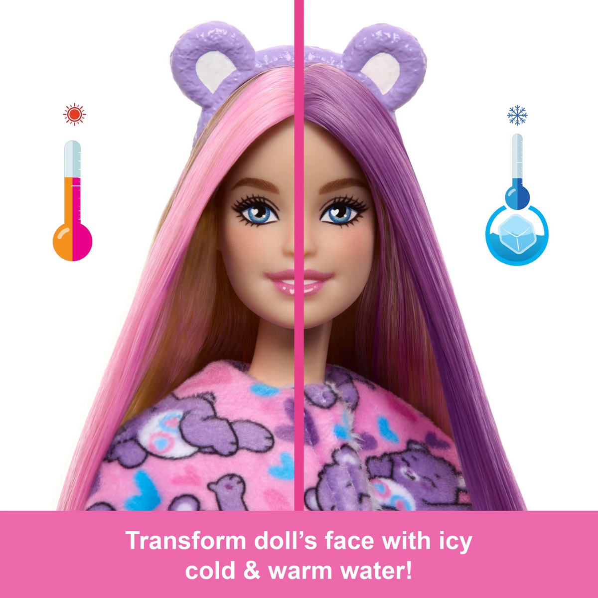 Barbie Cutie Reveal Care Bears Share Bear Blonde
