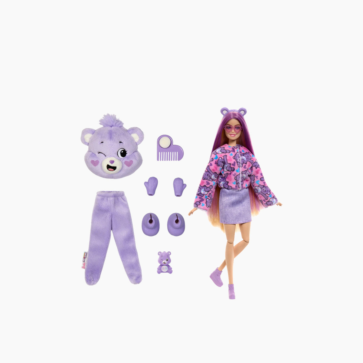 Barbie Cutie Reveal Care Bears Share Bear Blonde