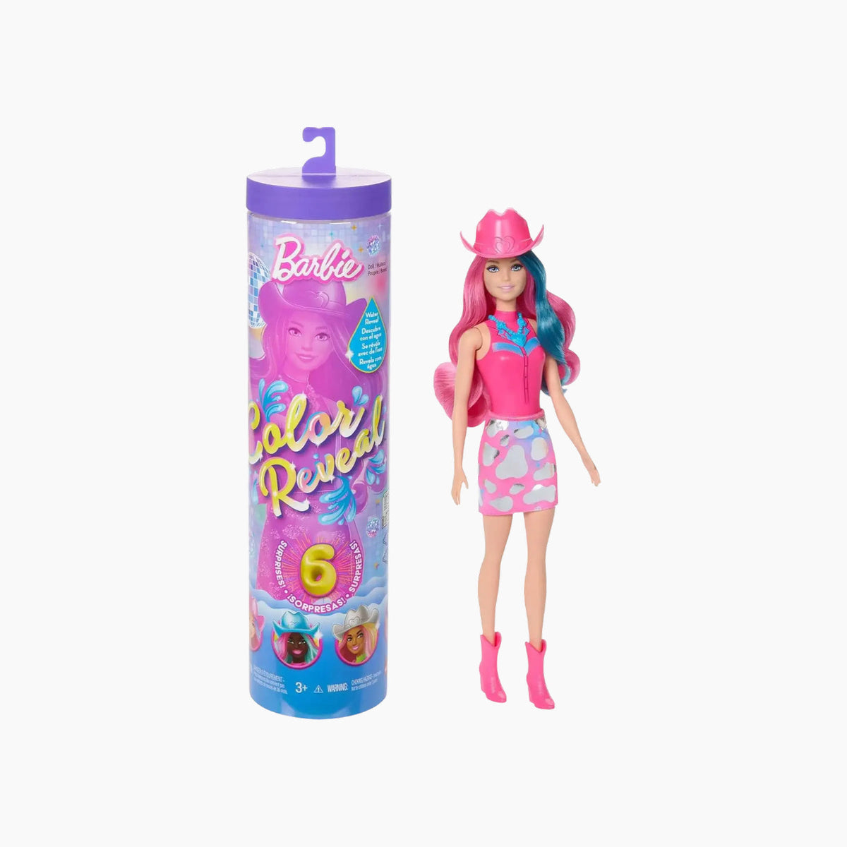 Barbie Color Reveal Disco Star Series