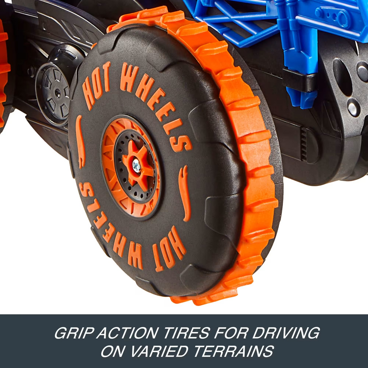 Hot Wheels Remote Control 1:15 Monster Trucks Tiger Shark Climber