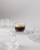 Paris 4 Piece Espresso Cup Set