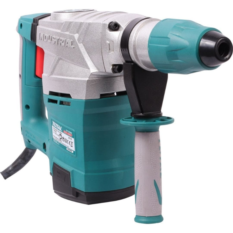 Total 1600W Rotary Hammer High Power for Heavy-Duty Drilling Total 1600W Rotary Hammer High Power for Heavy-Duty Drilling