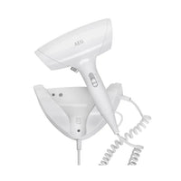 AEG Hair Dryer HT 5686 – 1800W with Wall Mounting Support, Auto Shut-Off & Cool Shot | White