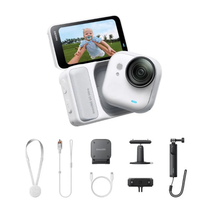 Insta360 GO Ultra Creator Bundle Midnight | 4K60fps