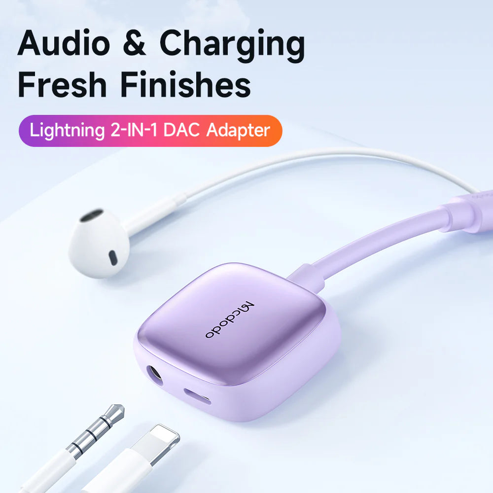 Mcdodo Lightning to DC3.5 Digital Audio Cable High Quality Mcdodo Lightning to DC3.5 Digital Audio Cable High Quality