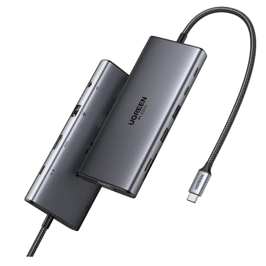 UGREEN 11-in-1 USB-C Hub with HDMI, VGA, LAN, PD & Audio UGREEN 11-in-1 USB-C Hub with HDMI, VGA, LAN, PD & Audio