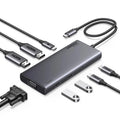 UGREEN 8-in-1 USB-C Dock with Dual HDMI, VGA, 100W PD, 10Gbps