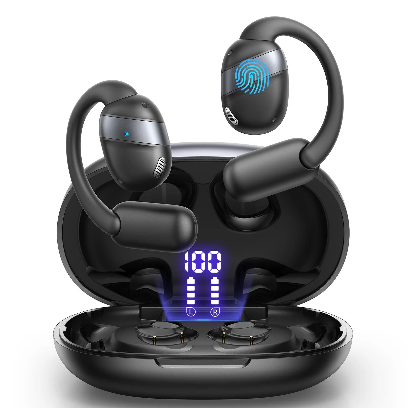 JOYROOM JR-OE4 Open-Ear Wireless Headphones – 50H Battery JOYROOM JR-OE4 Open-Ear Wireless Headphones – 50H Battery