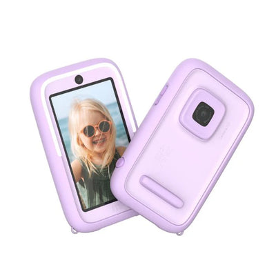 myFirst Camera 50 – AI-Powered Kids Digital Camera with 20MP & Selfie Light | Purple