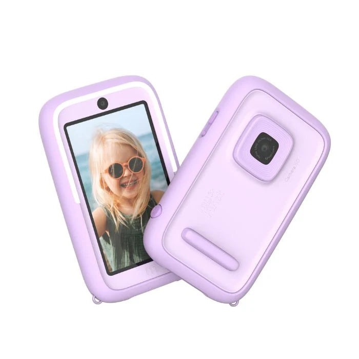 myFirst Camera 50 – AI-Powered Kids Digital Camera with 20MP & Selfie Light | Purple