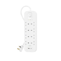 Belkin Surge Protector with USB-C and USB-A Ports 2M