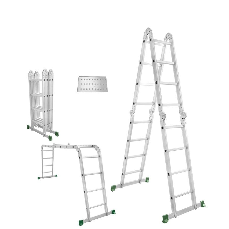 Jadever 4.4m Multi-Purpose Ladder Durable & Versatile