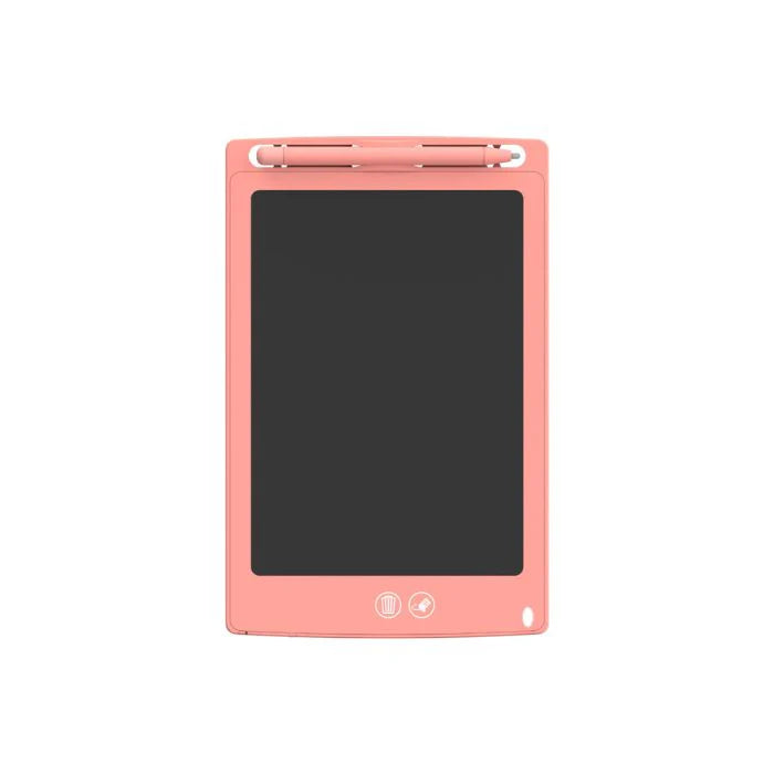 myFirst Sketch 2 – 8.5" LCD Writing Tablet for Kids with Partial Erase & Magnetic Strip | Pink